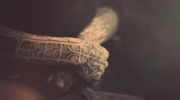 hand, man, tattoo Wallpaper