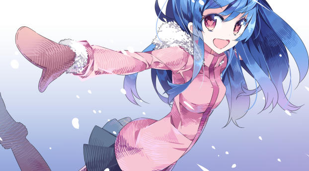 haruse hiroki, girl, anime Wallpaper 1280x2120 Resolution