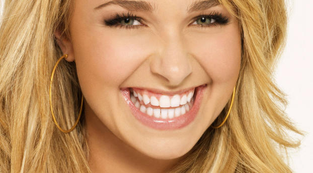 Hayden Panettiere Close Up Images Wallpaper 240x320 Resolution