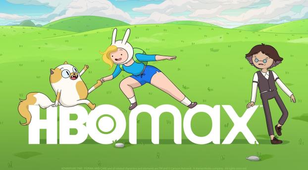 HBO Adventure Time Fionna & Cake 2022 Wallpaper 1312x2560 Resolution
