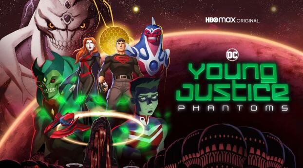 HBO Young Justice HD Wallpaper 3400x450 Resolution