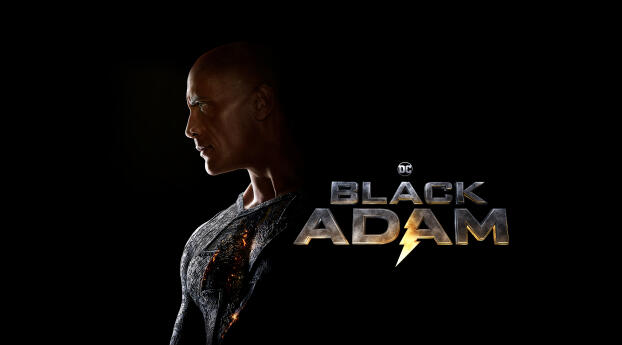 HD  Black Adam Movie Poster Wallpaper 828x1792 Resolution