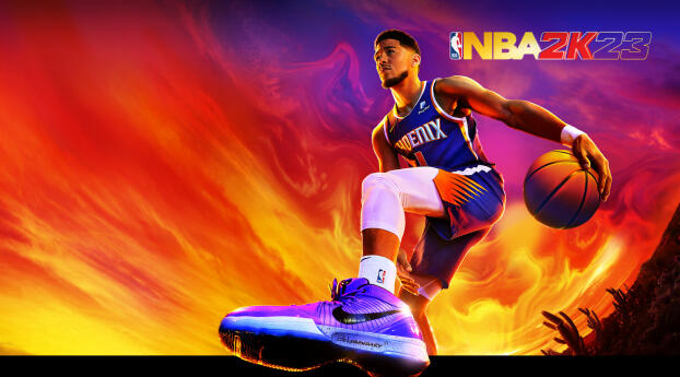 HD NBA 2K23 Gaming Poster Wallpaper