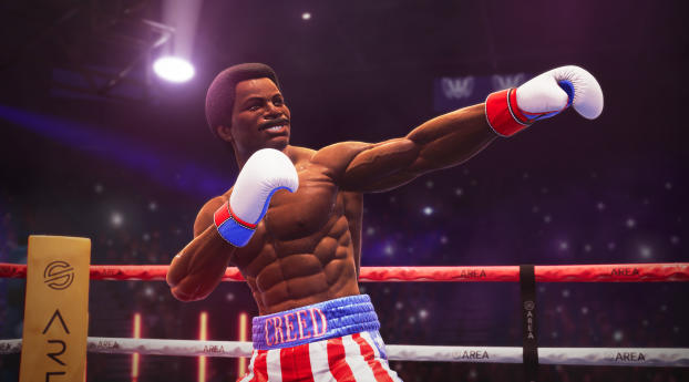 HD New Big Rumble Boxing Creed Champions 2021 Wallpaper 1080x224 Resolution