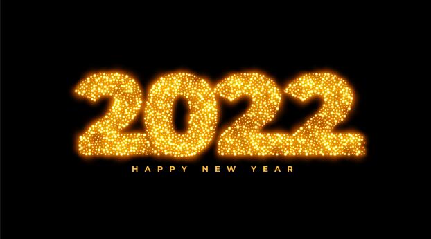 HD New Year 2022 4k Wallpaper