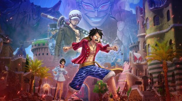 HD One Piece Odyssey Gaming Poster Wallpaper 300x1024 Resolution