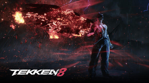 HD Tekken 8 Game Poster Wallpaper 1080x2240 Resolution
