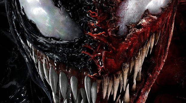 HD Venom Let There Be Carnage Poster Wallpaper 1440x3200 Resolution