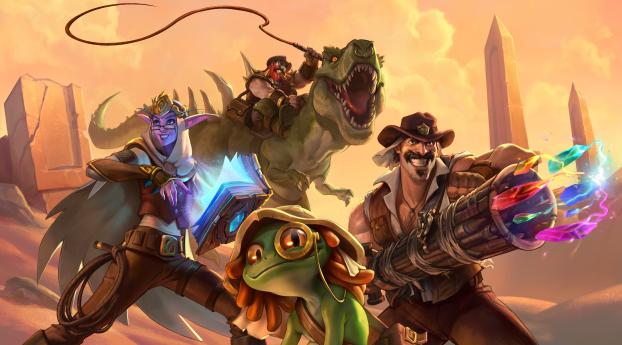 Hearthstone Heroes of Warcraft Game Wallpaper 320x568 Resolution