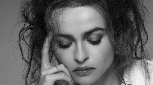 helena bonham carter, actress, face Wallpaper 1440x2960 Resolution