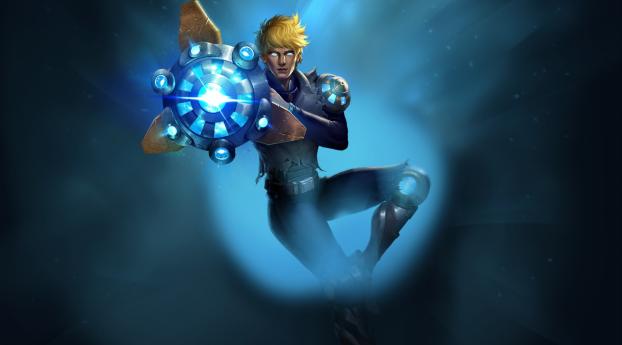 heroes of newerth, genos, cyborg flux Wallpaper