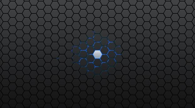 Hexagon Pattern Wallpaper 768x1024 Resolution