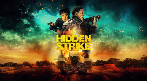 Hidden Strike 4k Movie Poster Wallpaper 4080x1080 Resolution