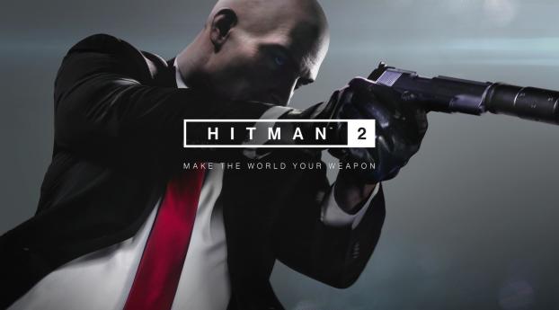 Hitman Make the World your Weapon Wallpaper 720x1560 Resolution
