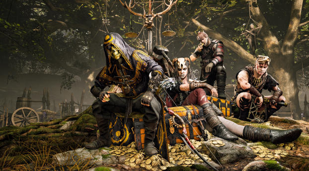 Hood Outlaws & Legends HD Gaming Wallpaper 480x960 Resolution