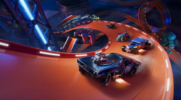 Hot Wheels Unleashed Gaming Wallpaper 240x4000 Resolution