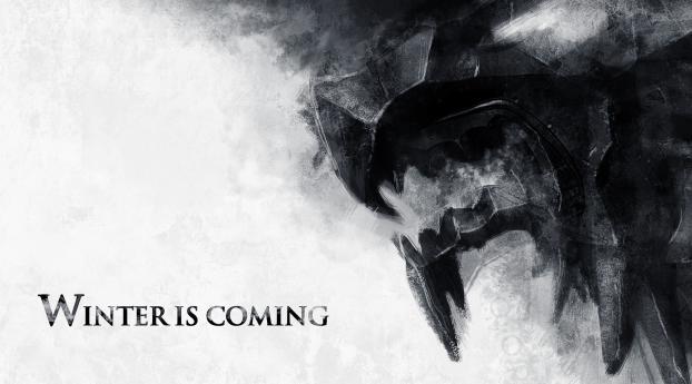 house stark, game of thrones, winter coming Wallpaper 1280x720 Resolution