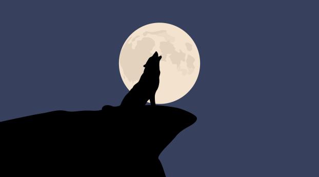 Howling Wolf Wallpaper 1280x1024 Resolution