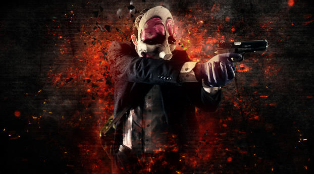 Hoxton Payday 2 Wallpaper 1440x3120 Resolution