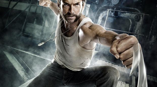 Hugh Jackman As Wolverine Abstract wallpaper Wallpaper 1440x2960 Resolution