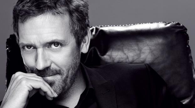 Hugh Laurie Smile Images Wallpaper 240x320 Resolution