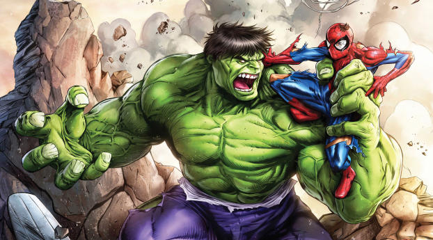 1280x2120 Hulk Vs Spiderman Art iPhone 6 plus Wallpaper, HD Superheroes 4K  Wallpapers, Images, Photos and Background - Wallpapers Den