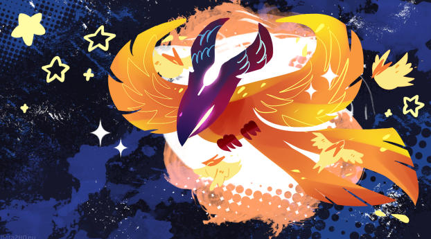 icarus, the phoenix, dota 2 Wallpaper 1125x2436 Resolution