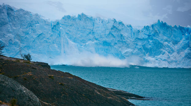 iceberg, rocks, sea Wallpaper 3840x2160 Resolution