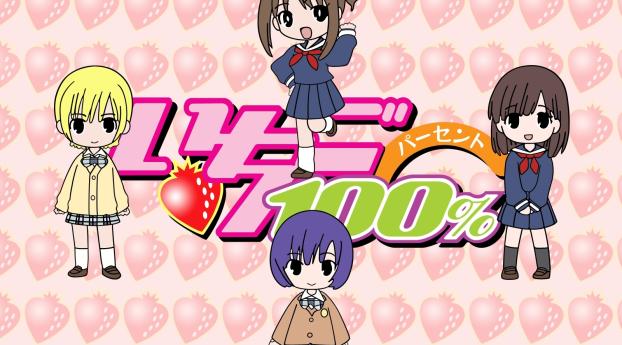 ichigo 100, anime, girls Wallpaper 1080x2340 Resolution
