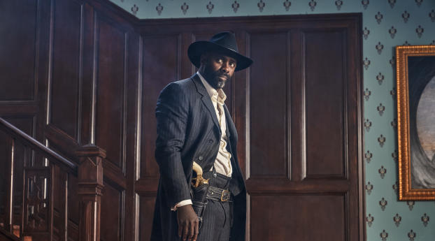 Idris Elba 4k The Harder They Fall Wallpaper 1080x1920 Resolution