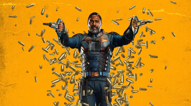Idris Elba as Bloodsport Suicide Squad Wallpaper 320x290 Resolution