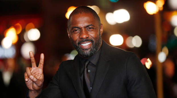 Idris Elba In Party Images Wallpaper 1152x864 Resolution