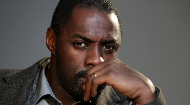 Idris Elba Thinking Images Wallpaper 480x800 Resolution