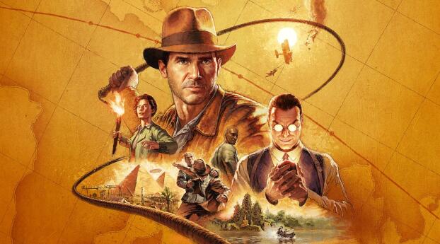 Indiana Jones and the Great Circle Gaming Wallpaper 1200x2040 Resolution