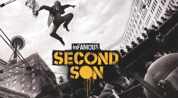 infamous second son, sucker punch productions, sony computer entertainment Wallpaper 1400x900 Resolution