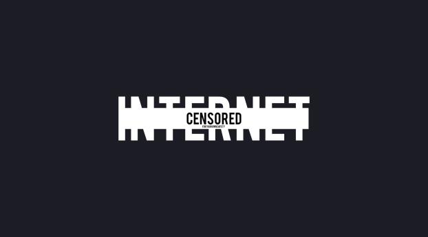 internet, censored, gray Wallpaper