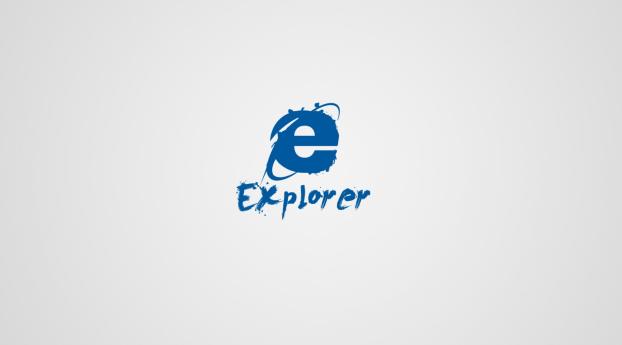 internet explorer, browser, logo Wallpaper