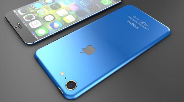 iphone 7, apple, concept Wallpaper 320x240 Resolution