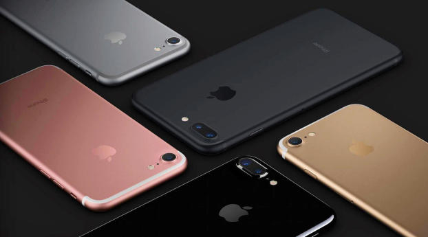 iphone 7, apple, smartphone Wallpaper 1366x768 Resolution