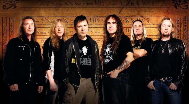 iron maiden, band, faces Wallpaper 1280x720 Resolution