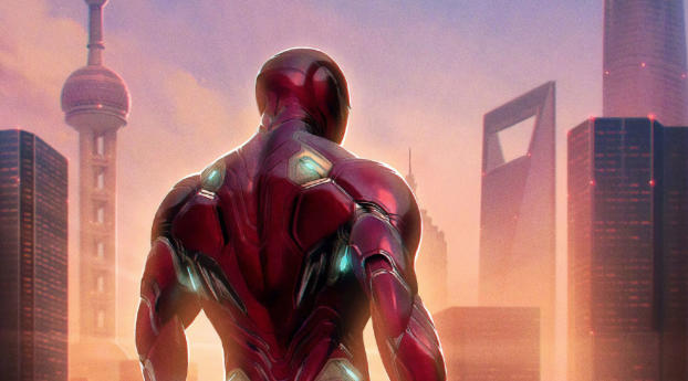 Iron Man Avengers Endgame Wallpaper 1080x2300 Resolution