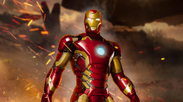 Iron Man Digital Fan Art Wallpaper, HD Superheroes 4K Wallpapers, Images,  Photos and Background - Wallpapers Den