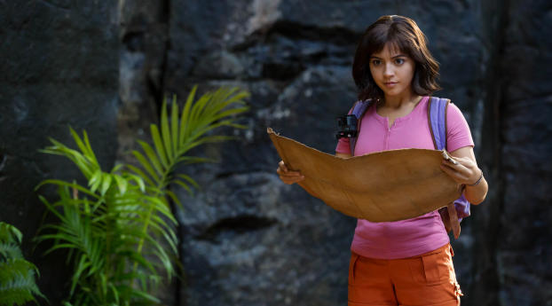 Isabela Moner In Dora and the Lost City of Gold Wallpaper 1920x1080 Resolution