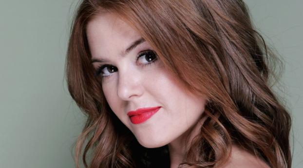 isla fisher, actress, face Wallpaper 480x800 Resolution