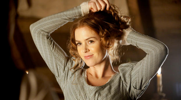 Isla Fisher Hd Images Wallpaper 800x480 Resolution