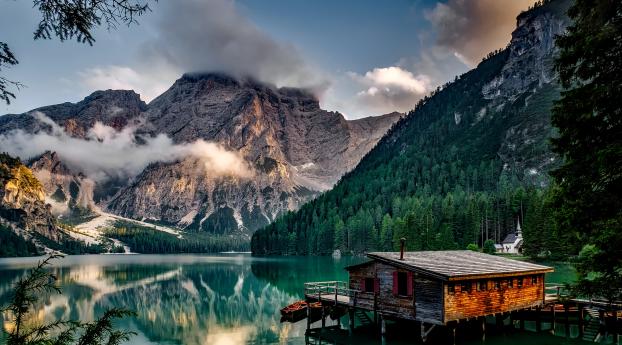 italy, mountain, lake Wallpaper 2560x1600 Resolution