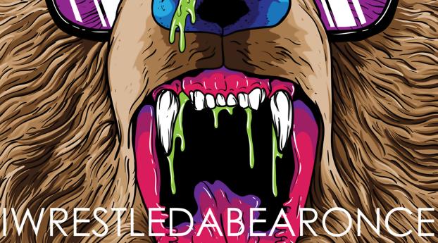 iwrestledabearonce, graphics, picture Wallpaper 1242x2688 Resolution