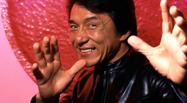 Jackie Chan In Jacket Images Wallpaper 1080x234 Resolution