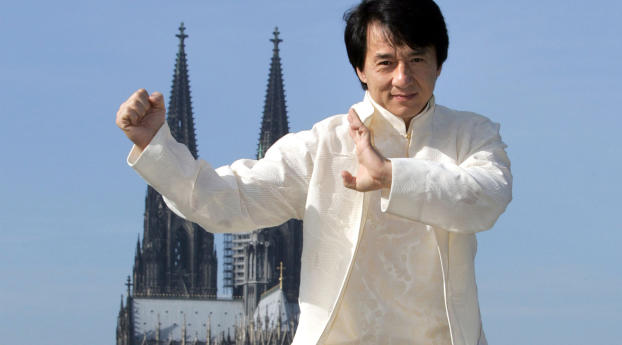Jackie Chan Latest Images Wallpaper 3840x2400 Resolution