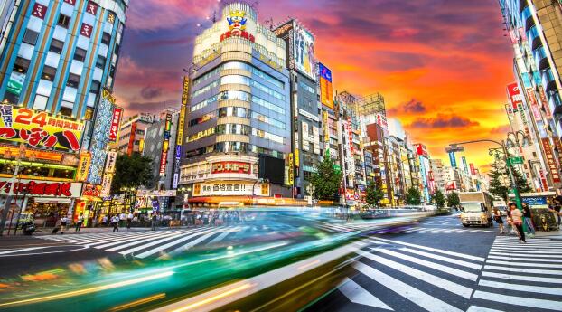 Japan Cityscape HD Tokyo Wallpaper 1080x1920 Resolution